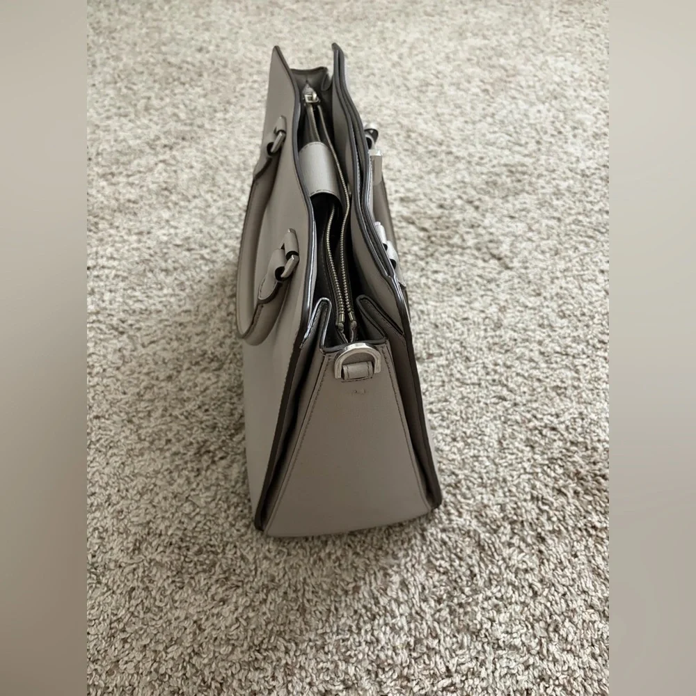 Michael Kors Elegant Gray Satchel